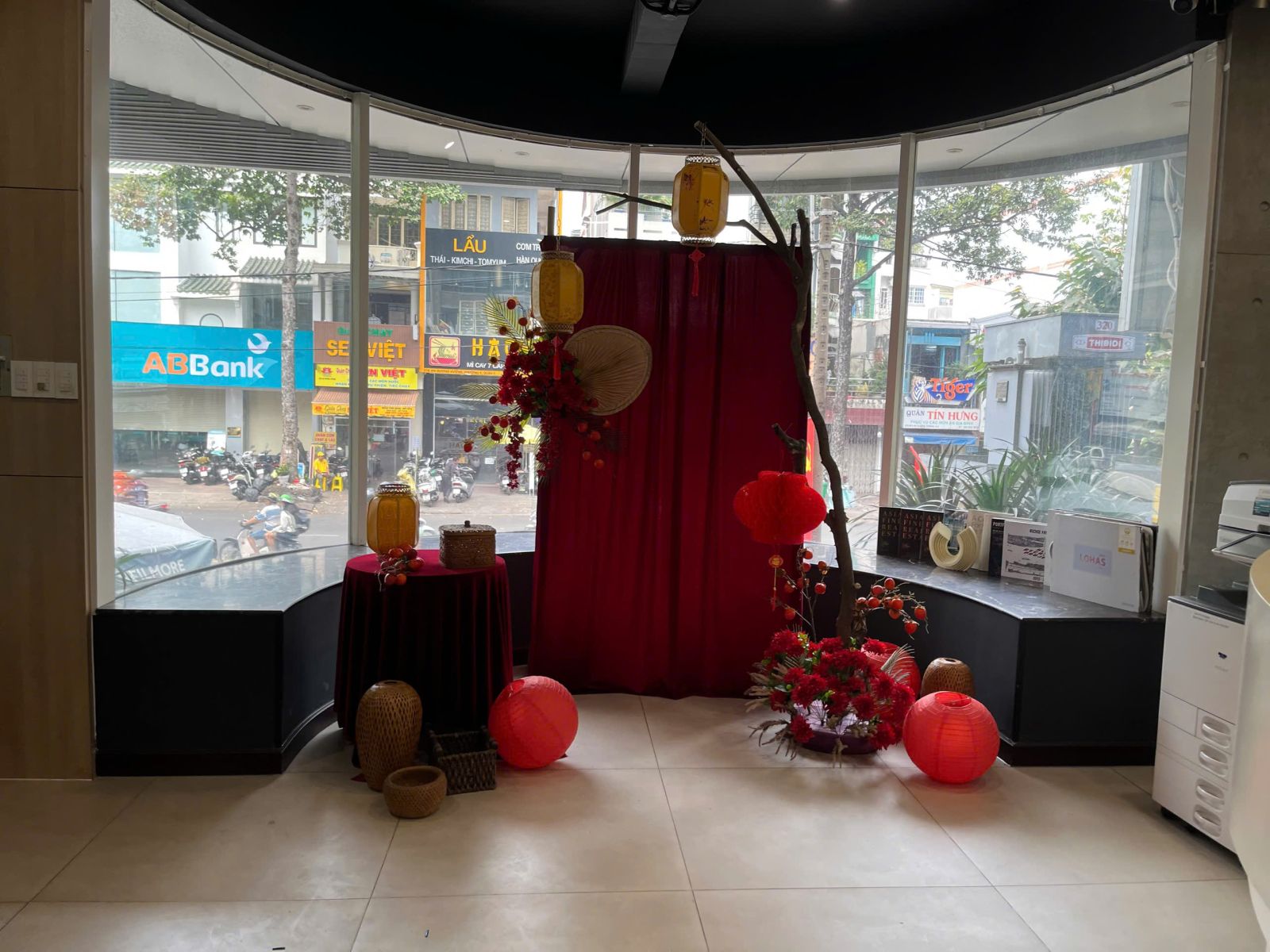 trang trí khai trương đẹp