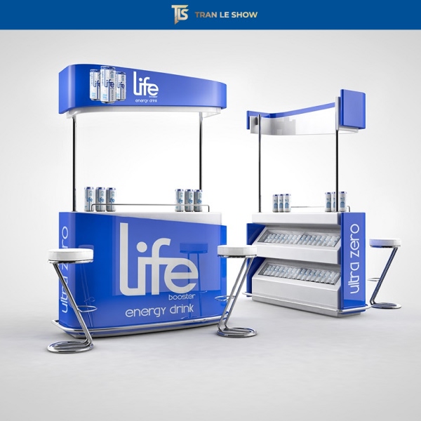 thi công booth quảng cáo sự kiện