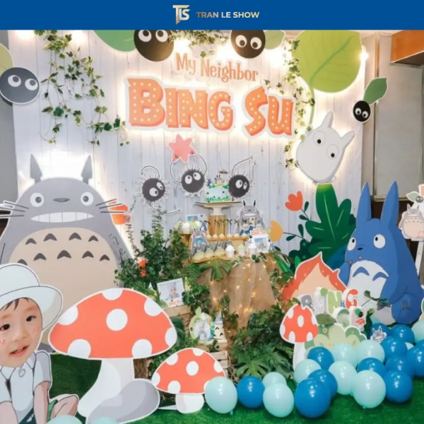 Trang trí thêm bóng bay mang không khí vui tươi