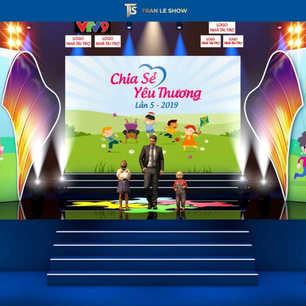 cho thuê đèn pha backdrop 