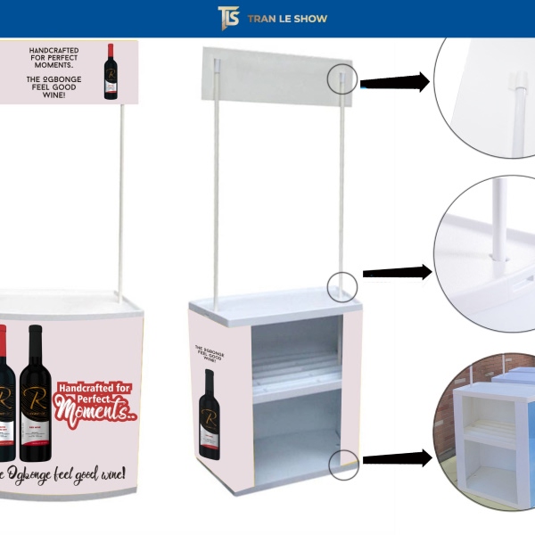 booth sampling sản phẩm