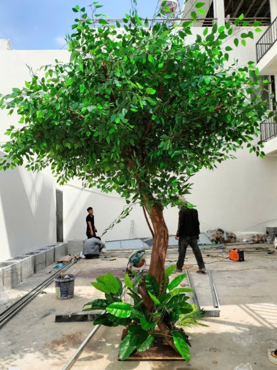 lá giả trang trí sự kiện