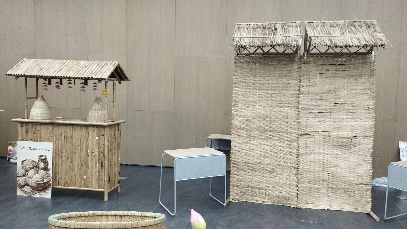 decor mây tre sự kiện