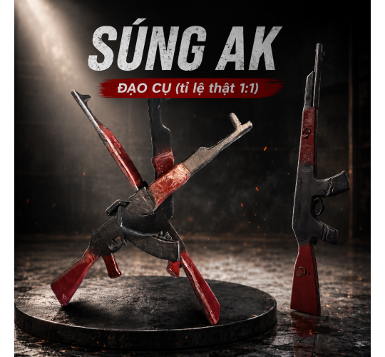 CHO THUÊ SÚNG AK ĐẠO CỤ