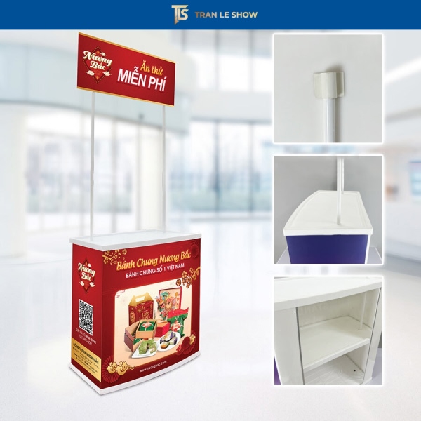 booth sampling sản phẩm